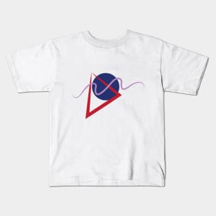 Triangle, circle and line Kids T-Shirt